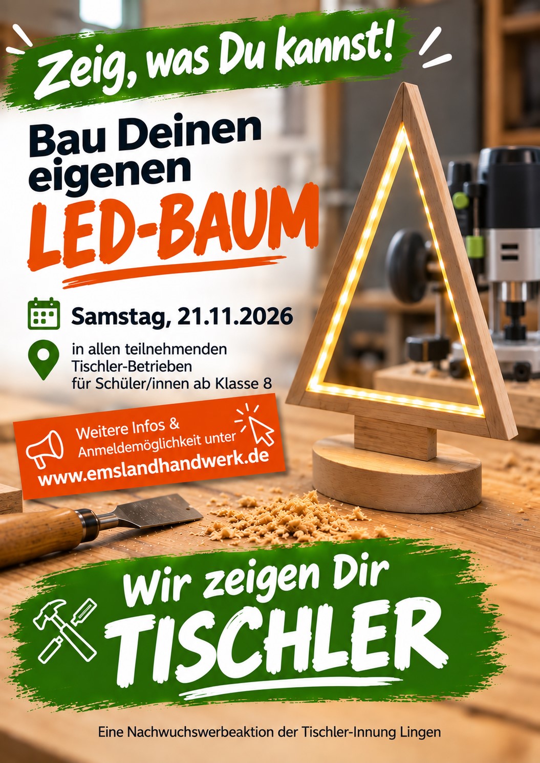 LED 2026 neue Plakat