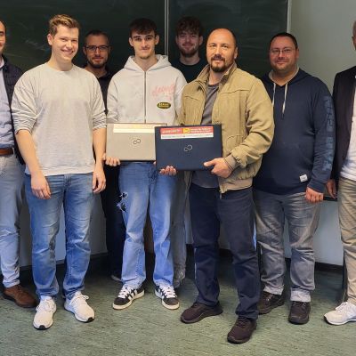 Übergabe Notebooks Elektro-Innungen Meppen und Lingen