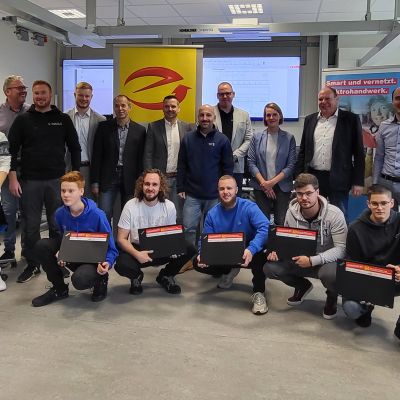Übergabe Notebooks Meppen